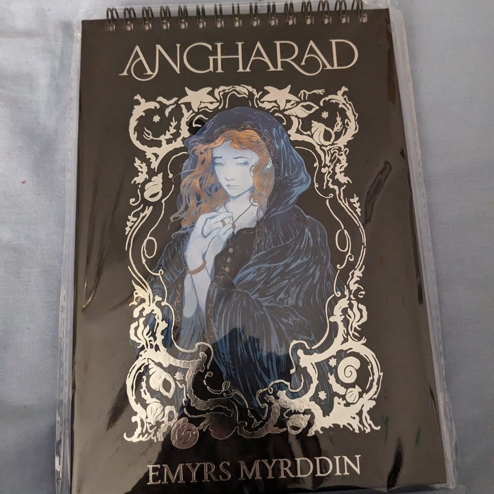 Study in drowning spiral notebook